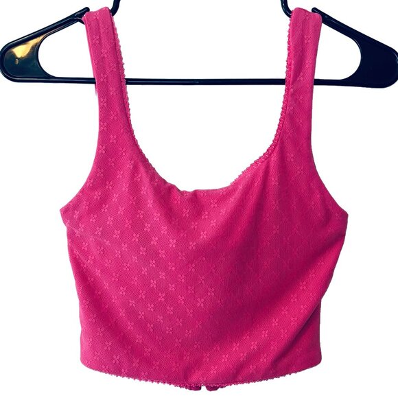 NWT Princess Polly Sz 2 ‘Bryleigh’ Mesh Lace Floral Corset Hot Pink - Picture 7 of 8